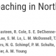 Anatomy of STEM teaching in North American universities