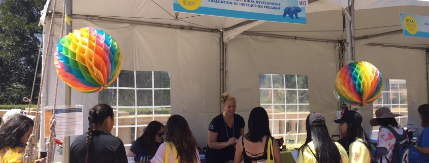 Office of Instructional Development Booth at Bruin Day