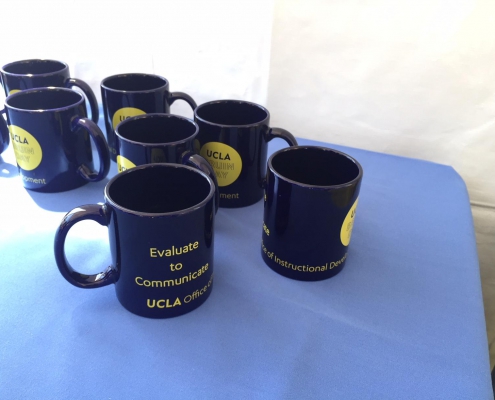 Mugs given out at Bruin Day