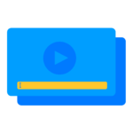 Graphic of video playback feature