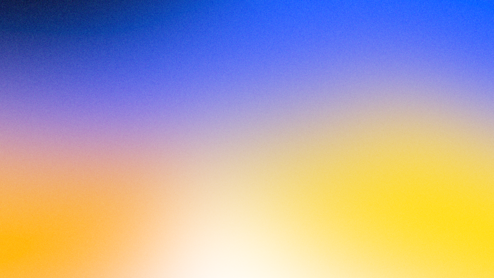 Gradient color background of blue and yellow